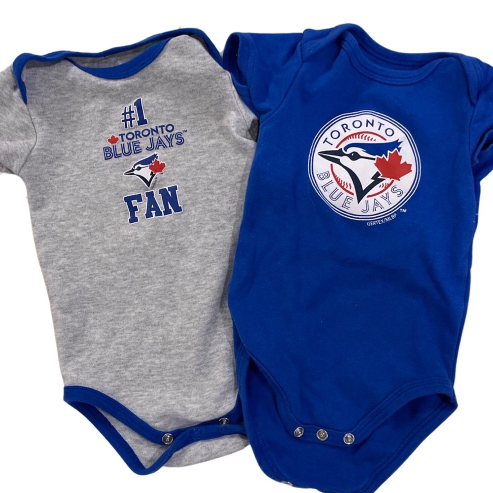 Blue Jays Onesies 3-6 months Bundle and save